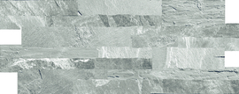 Ceramic Walling Brickup Ocan Corner 16x28+11 cm Travertino Storm