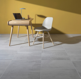 GeoCeramica 90x90 Terra Midden Grijs