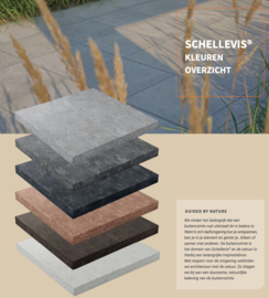 Schellevis Oud Hollandse Tegel 60x60x5 Carbon
