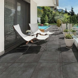 GeoCeramica Entrée 60x60 Flow Black