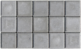 Halve betonklinker 8 cm grijs (72st)
