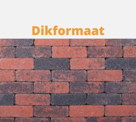 Dikformaat Getrommeld