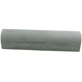 Oprit stootband beton 20x20x100 cm 2x vlak