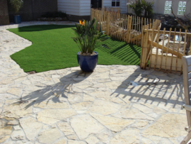 Flagstone Geel Bourgogne 2 - 4 cm