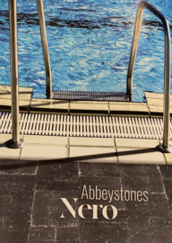 Abbeystones Getrommeld Nero 20x30x6