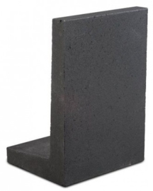 L-element 60x40x34 zwart per 6 stuks