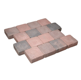 Cobblestones 20x5x8 cm Rood Genuanceerd Waalformaat