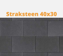 Straksteen 40x30x6 cm