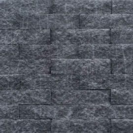 Wallblock split 12x15x60 cm antraciet