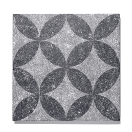 GeoProArte Flowers 60x60x4 Light Grey Flower