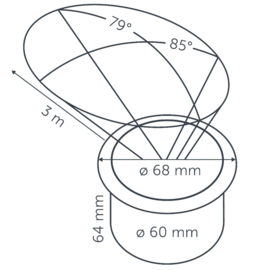 In Lite Luna 12V Black