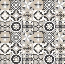 GeoProArte Mosaic 60x60x4 Modern Taupe Deco