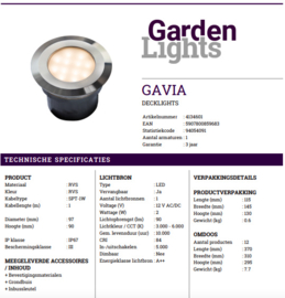 Garden Lights Gavia