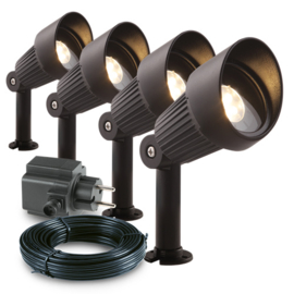 Garden Lights Focus set warm wit licht