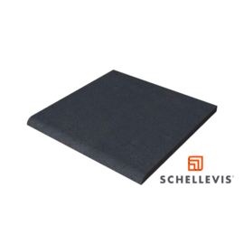 Schellevis Oudhollands 100x100x5 Zwembadrand Tegel Carbon