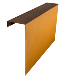 Corten 1000x450x150 mm Overzetstuk