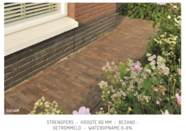 Stone Base Fulham Getrommeld Waalformaat 20x5x8 onbezand