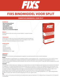 Fixs Bindmiddel voor split