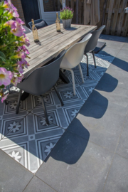 GeoCeramica 60x60 Concreet Flower tegel