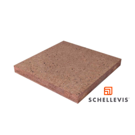 Schellevis Oud Hollandse Tegel 50x50x5 Rood Bruin