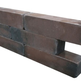Wallblock old 15x15x60 cm Brons