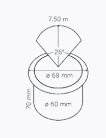 In Lite Big Flux 12V Pearl Grey