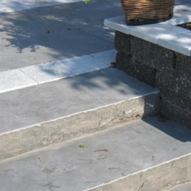 BlueStone traptrede gekapt 50x35x15 Hoekstuk Inwendig