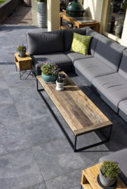 GeoCeramica maxxima 100x100 Marmostone Black tegel