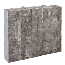 Natuursteen Palissades Spotted Bluestone Verticaal 50x12x12