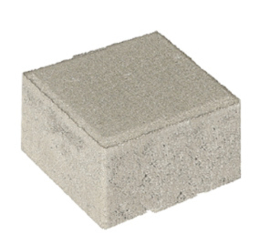 Halve betonklinker 8 cm grijs (72st)