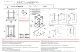 COSTA LATERNA -ZWART BY MARCEL WOLTERINCK