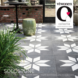 VT Wonen Solostone Decoren Belgian Stone Star White 70x70