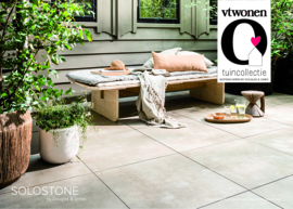 VT Wonen Solostone Uni Beton Olive 70x70