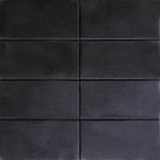 Betontegel 15x30x4.5 zwart KOMO