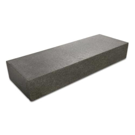 Natuursteen Zwart Basalt Bloktrede 100x35x15