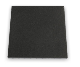 60Plus Soft Comfort 100x100x6 cm Nero