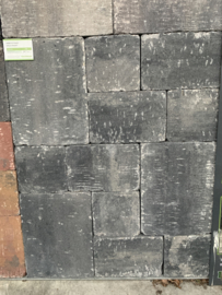 Abbeystones getrommeld wildverband grijs zwart