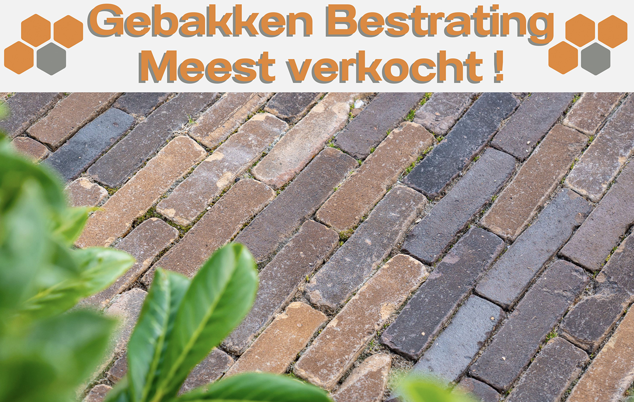 Gebakken Bestrating meest verkocht