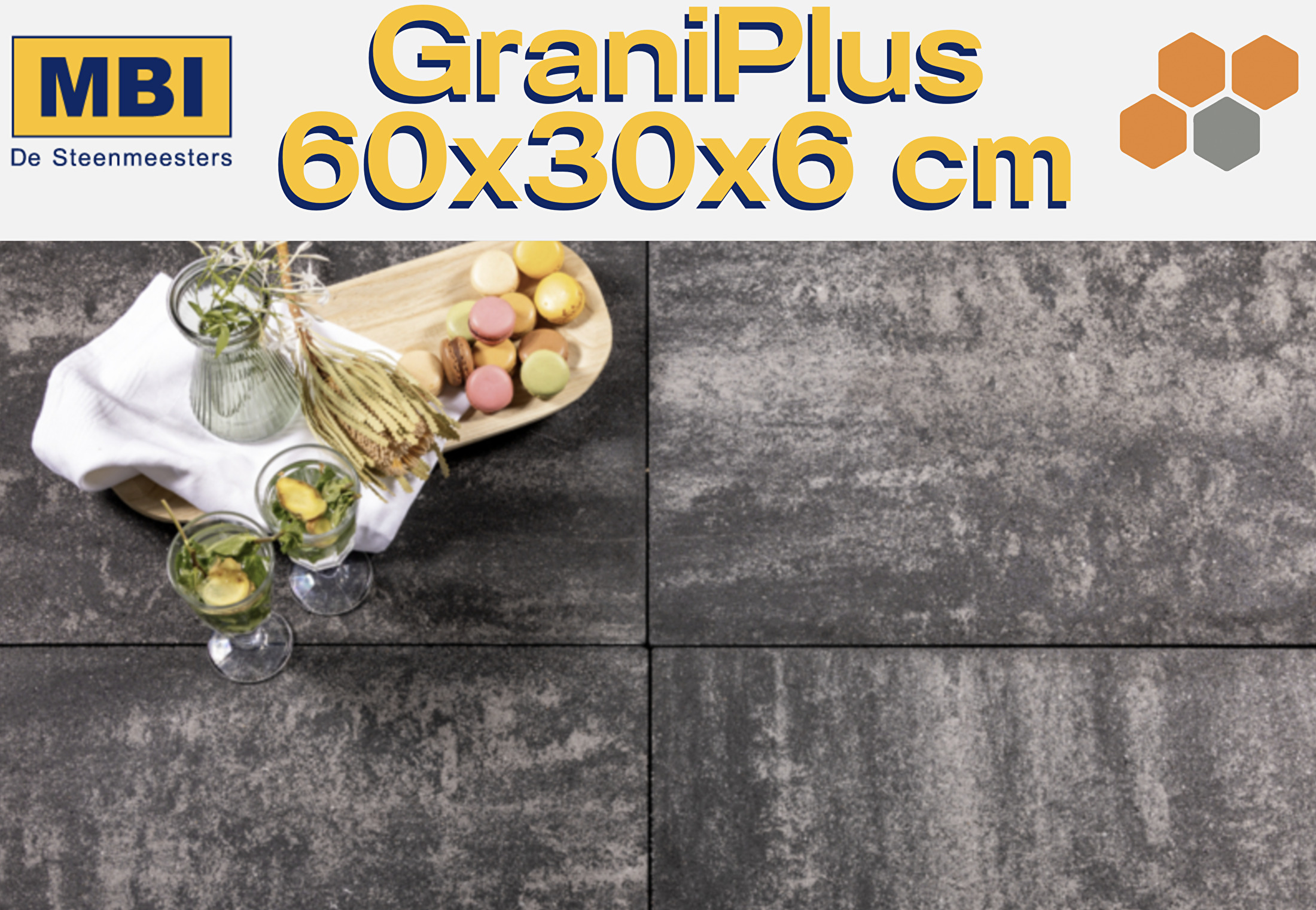 GraniPlus 60x30x6 cm