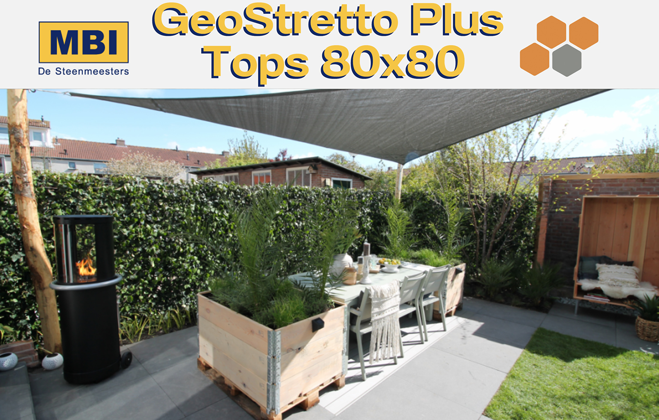 GeoStretto Plus Tops 80x80