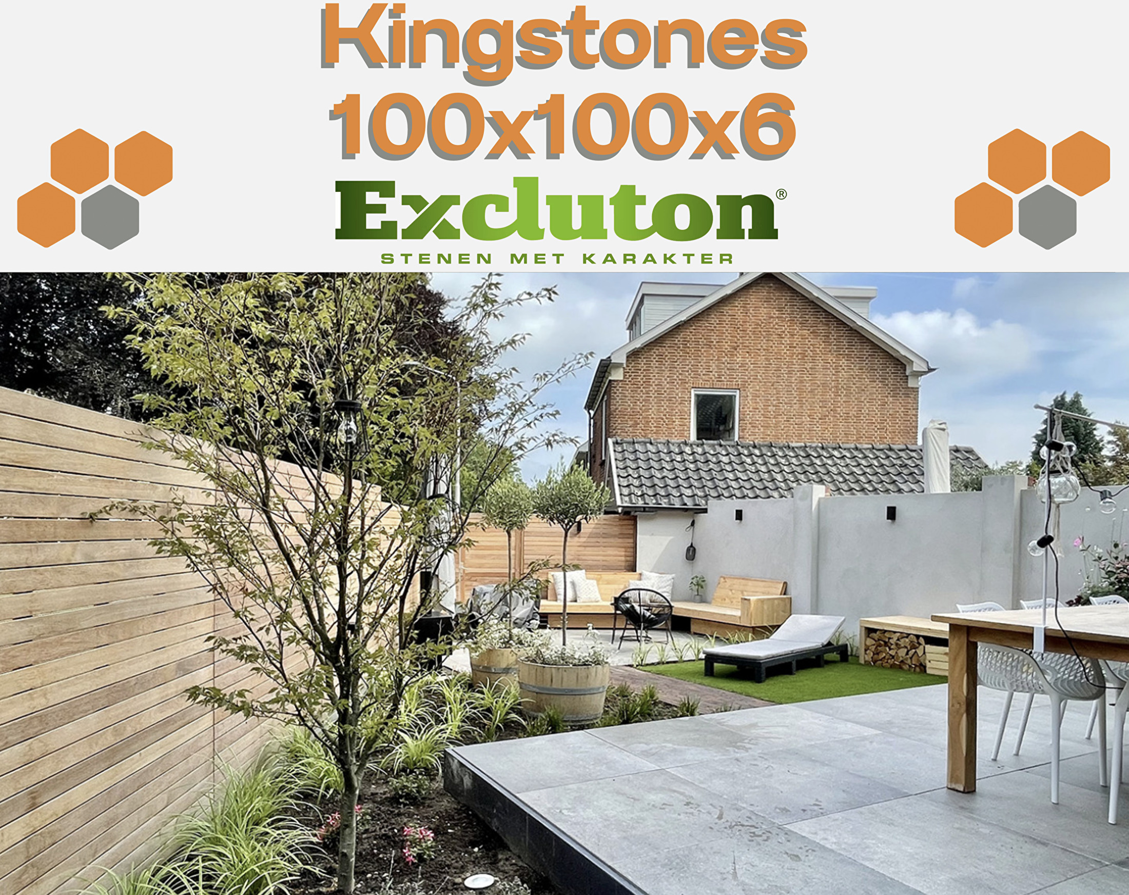 Excluton Kingstones 100x100x6 Excluton Kingstones 100x100x6