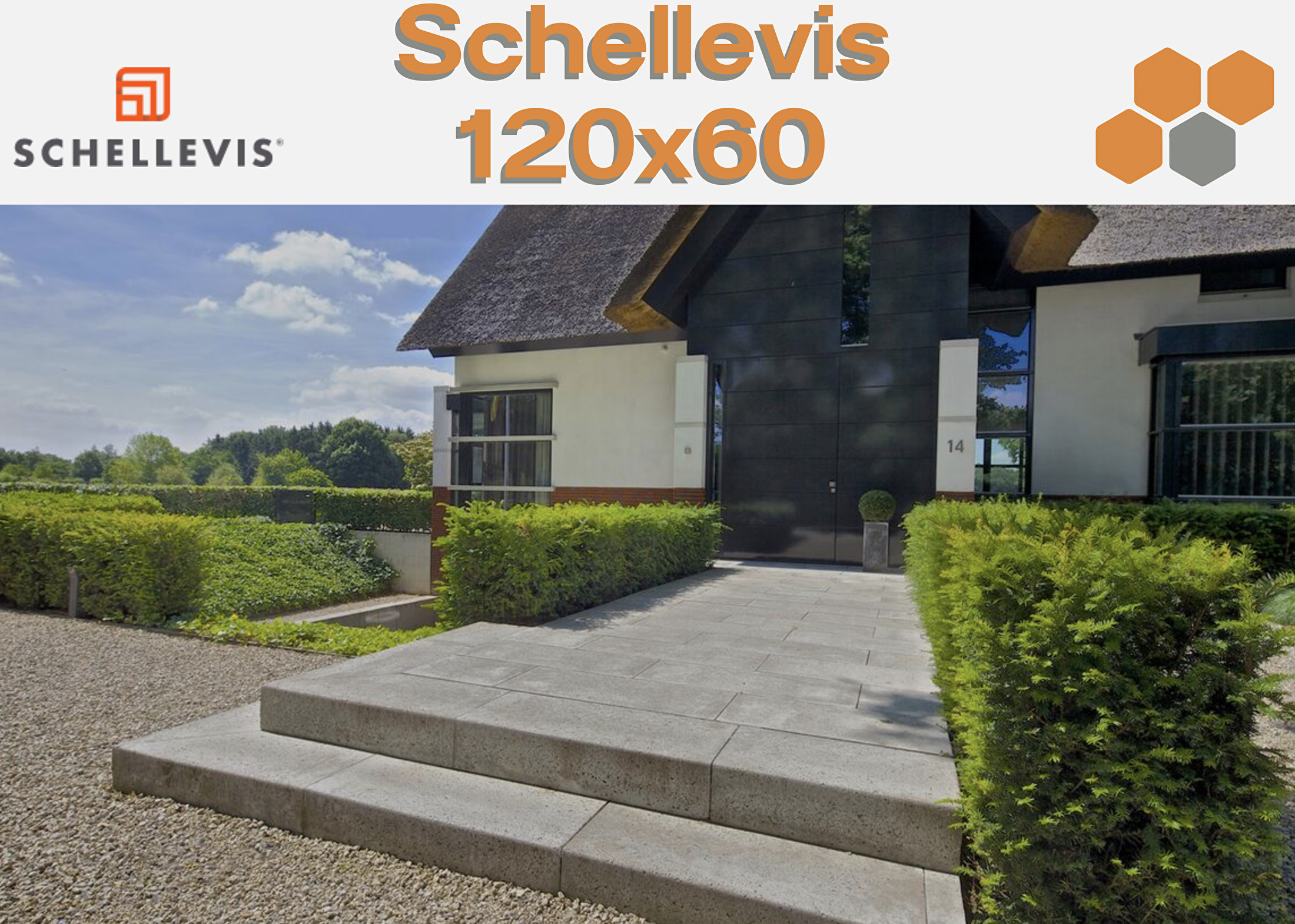 Schellevis Oud Hollandse tegels 120x60