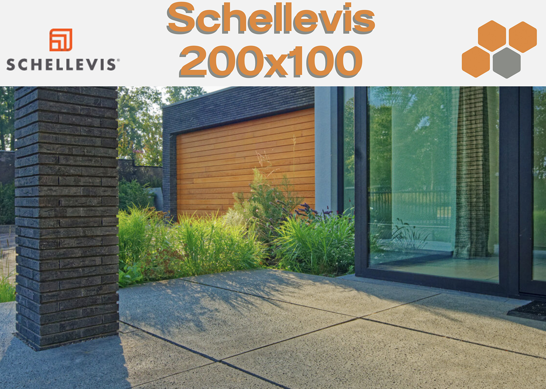 Schellevis Oud Hollandse tegels 200x100