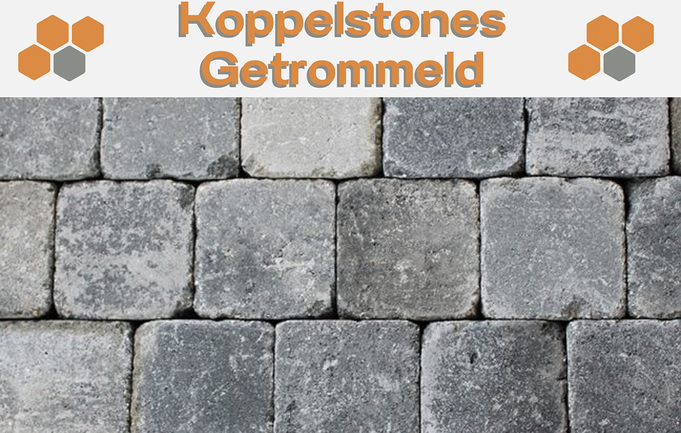 Investeren partij benzine Koppelstones Getrommeld | Bestratingsmarkt.com