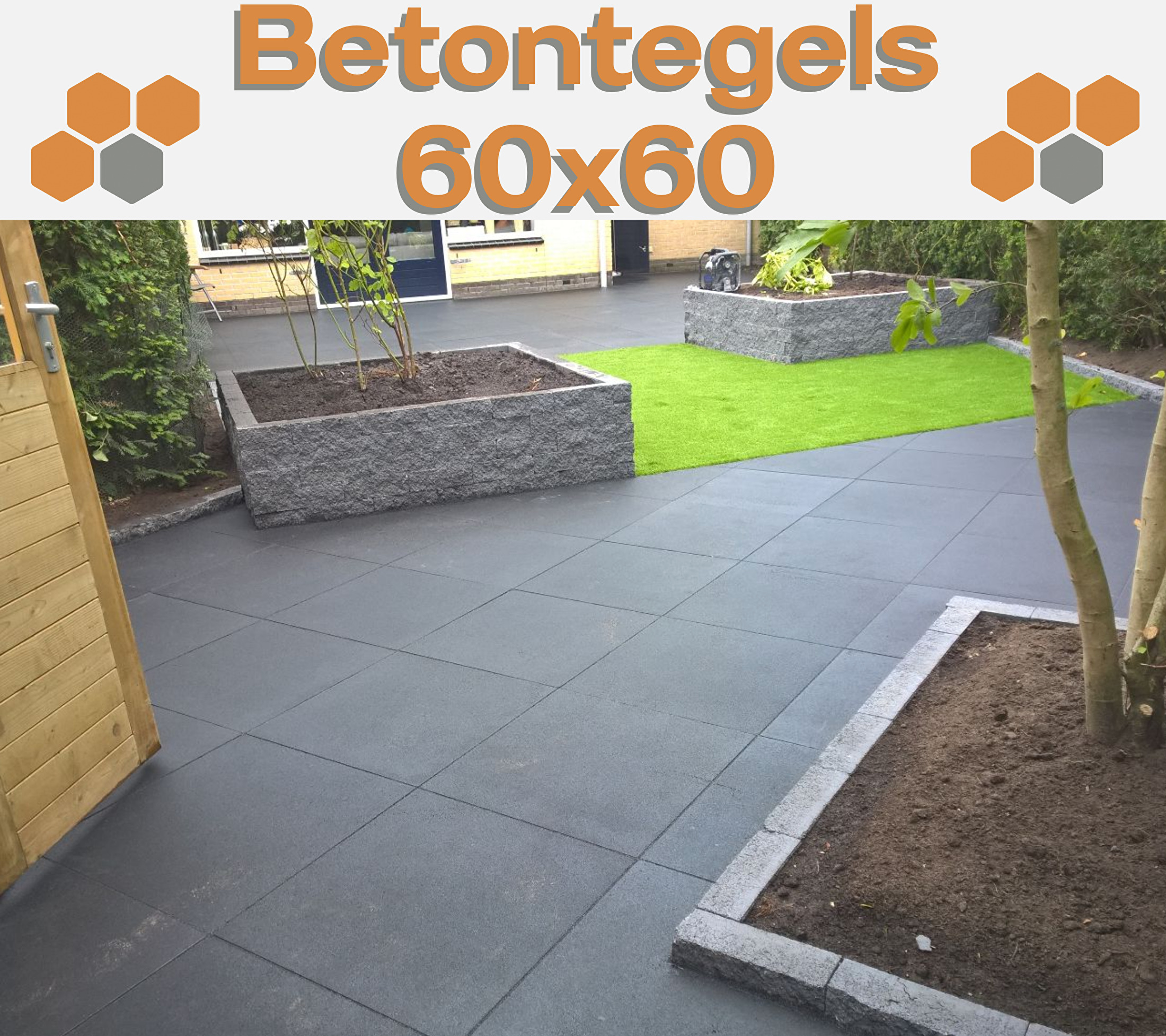 genade verbanning Sitcom Betontegels 60x60 | Bestratingsmarkt.com