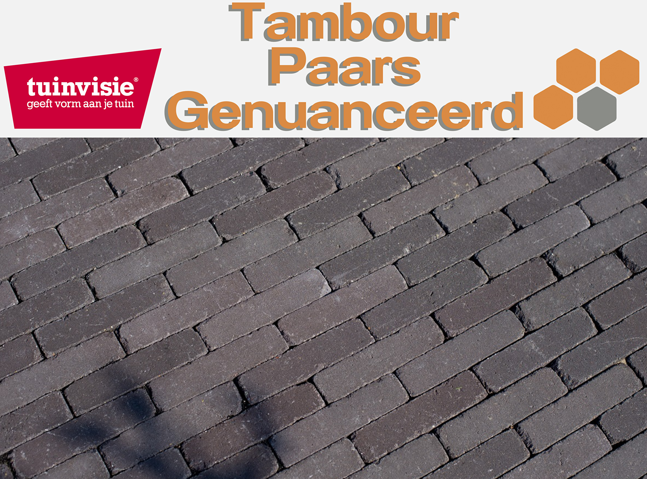 Tambour Paars Genuanceerd