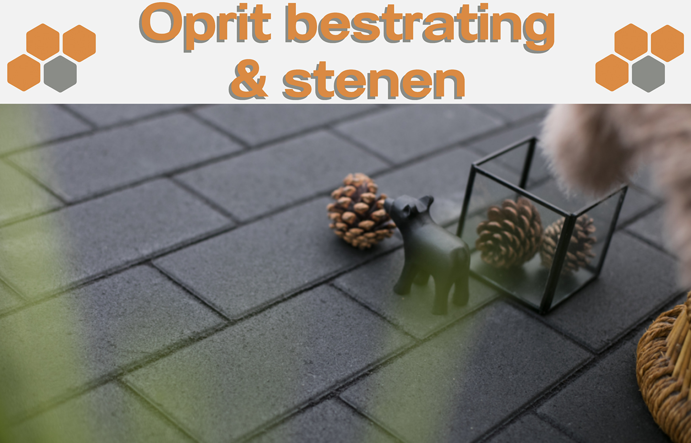 Oprit bestrating & stenen