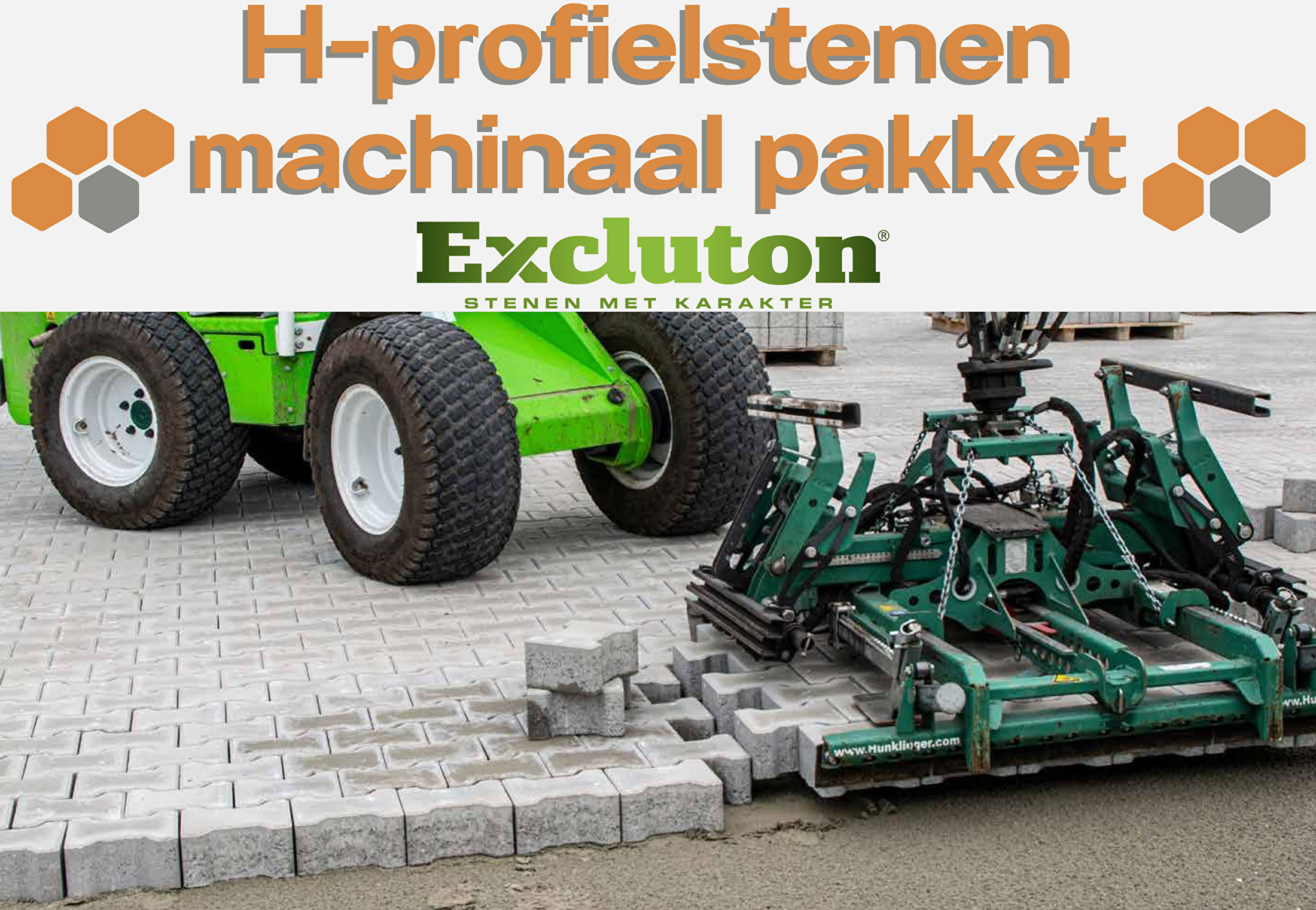 H-profielstenen machinaal pakket