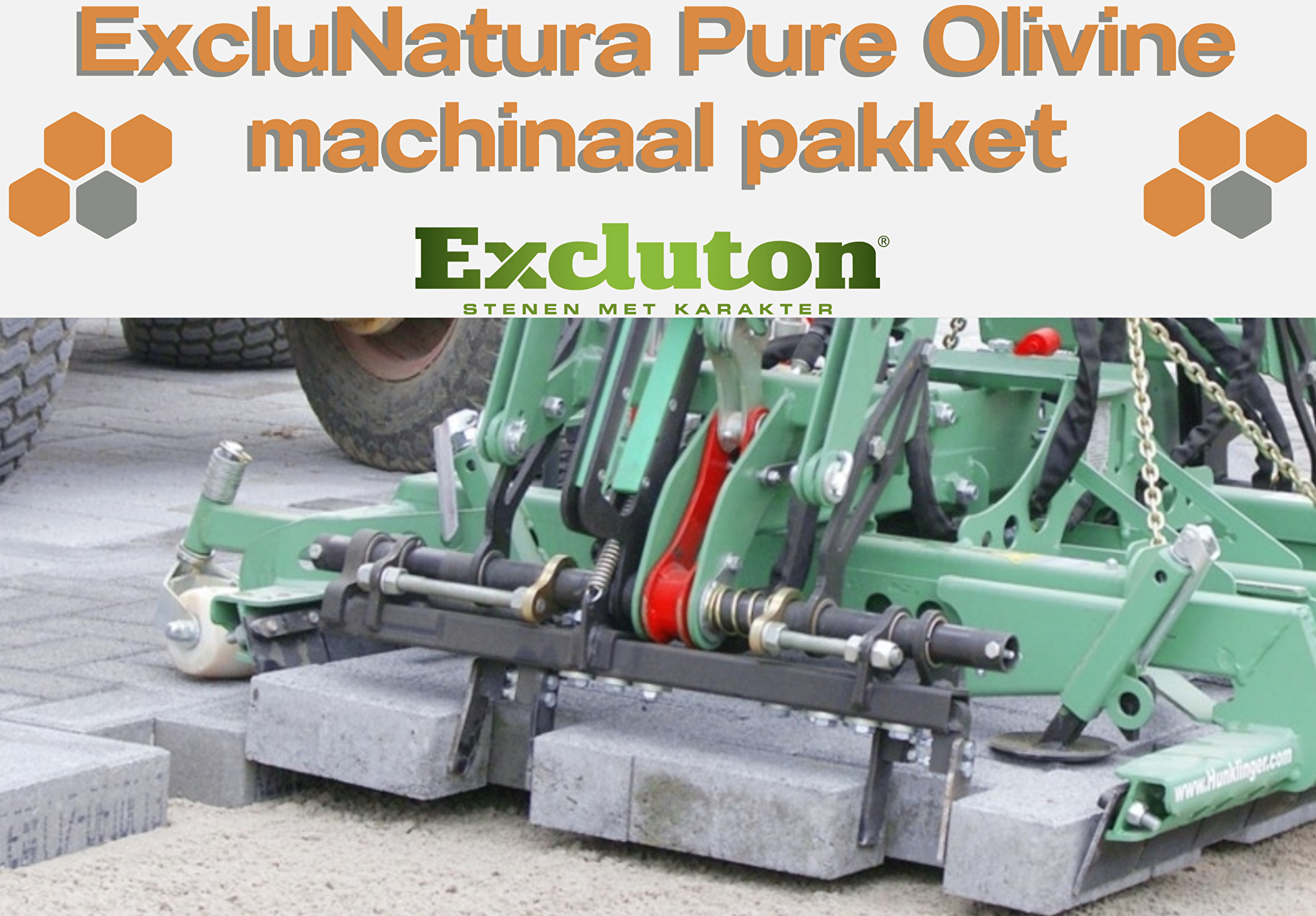 ExcluNatura Pure Olivine machinaal pakket