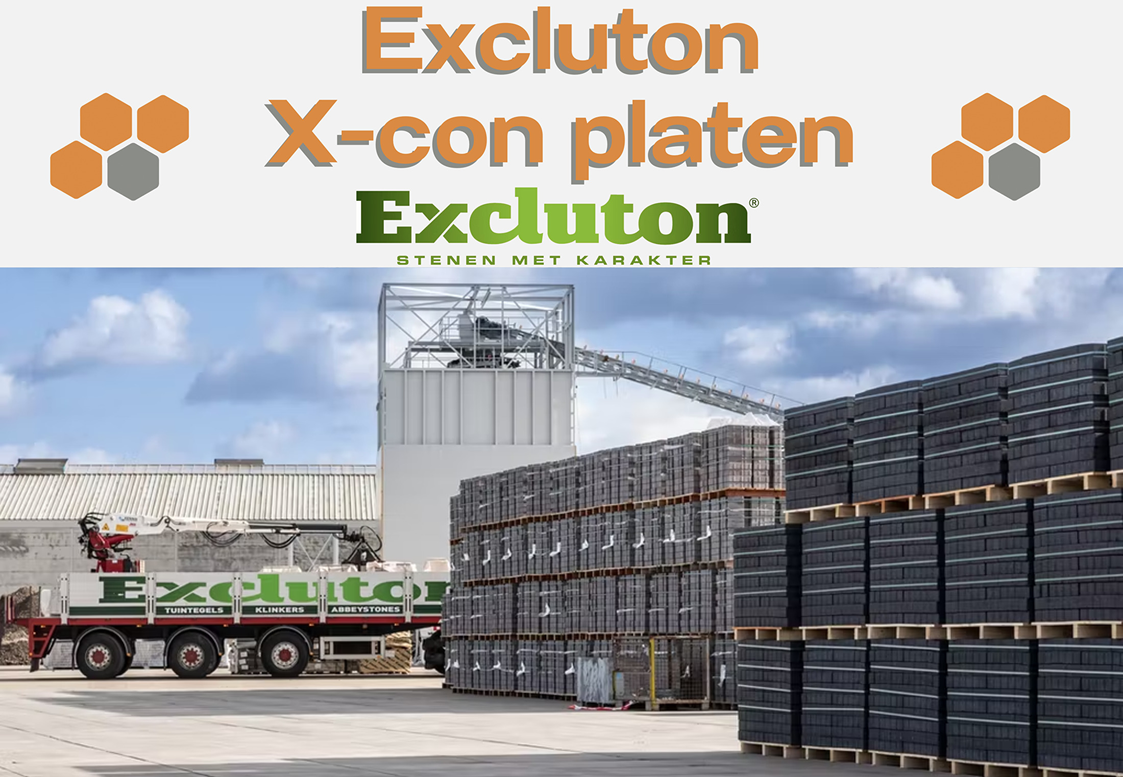 paar grote Oceaan gaan beslissen Excluton X-con platen | Bestratingsmarkt.com